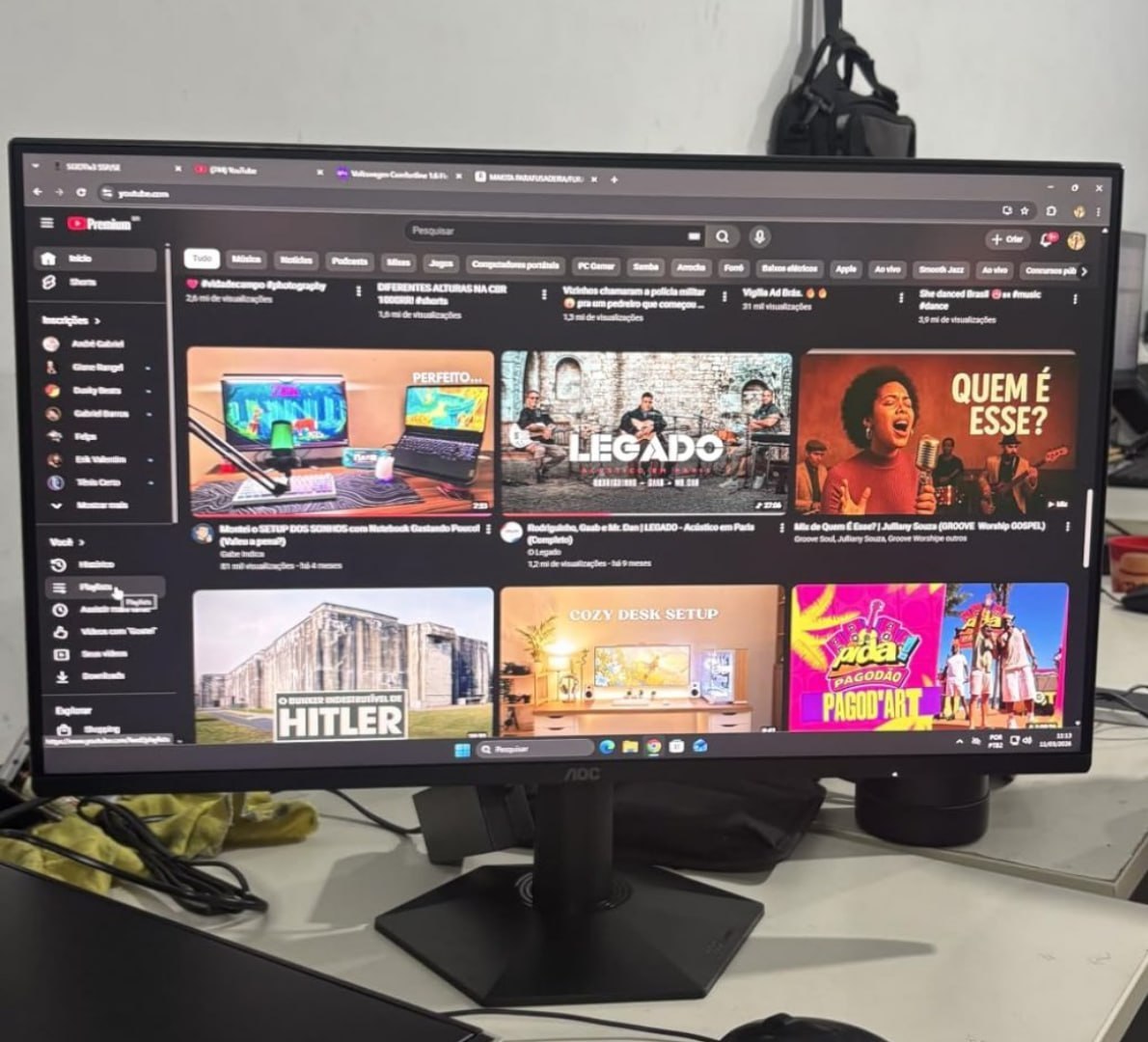 🖥 Monitor Gamer AOC AGON G50 27" 144Hz 0,5ms IPS