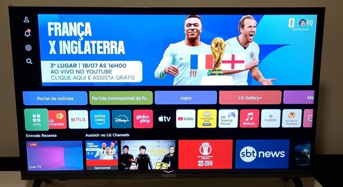 📺 Smart TV LG 43" 4K UHD