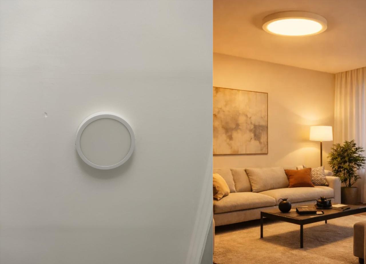 💡Luminária Inteligente 18W 3000-6500K Wifi Elgin Redonda