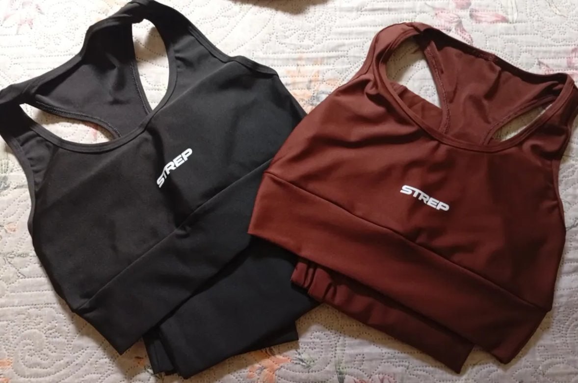 ✅ Kit 2 Conjunto Fitness Strep: Legging + Top