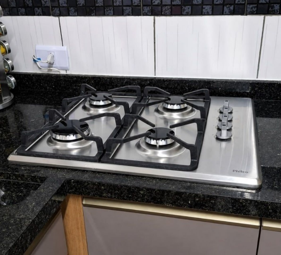 ✅ Cooktop 4 Bocas A Gás Automático Inox Philco
