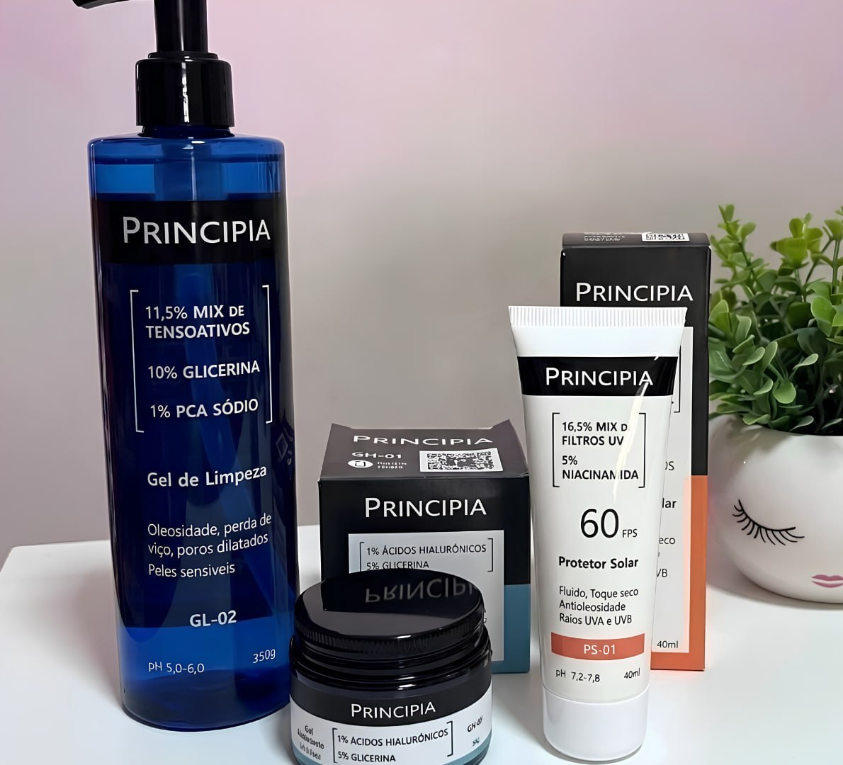 🧴 Kit Principia Pele Sensível com Protetor Solar FPS 60