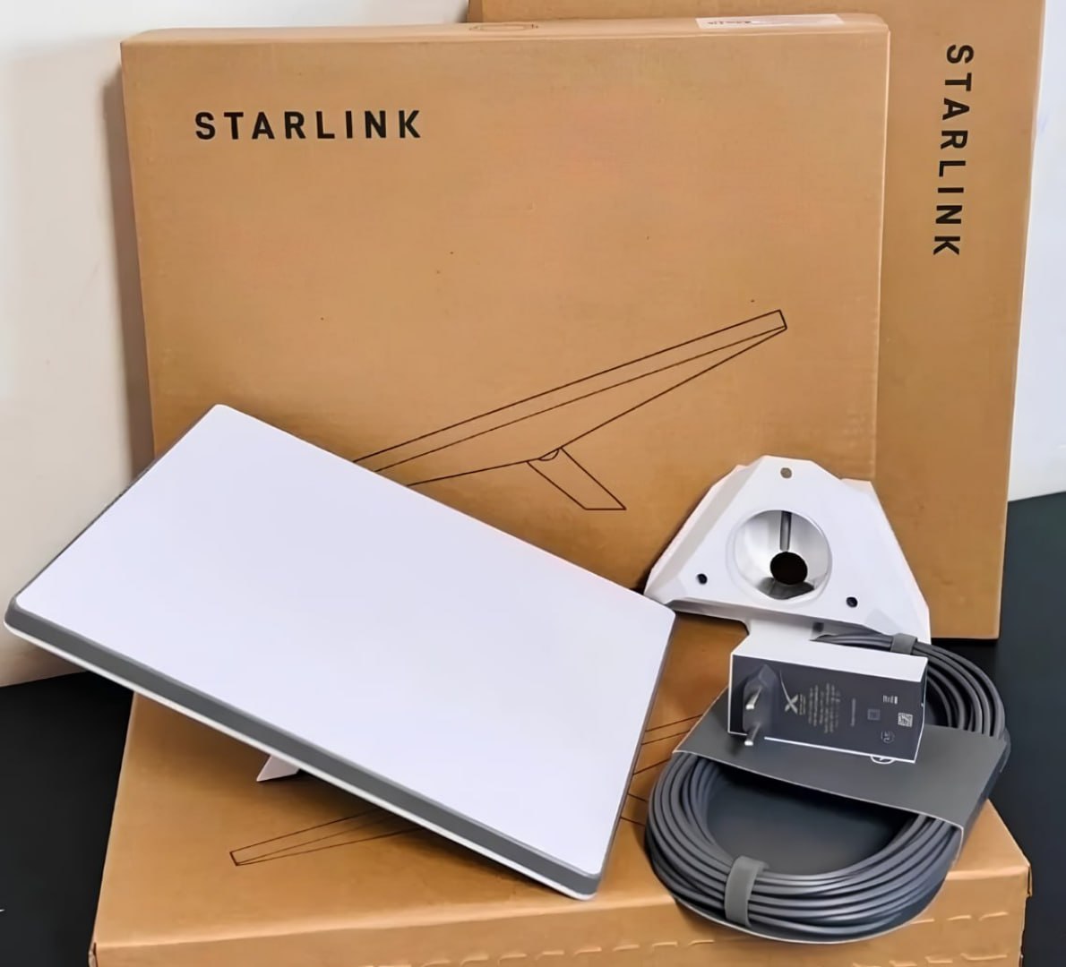 📡 Antena de Internet via Satélite Starlink Mini