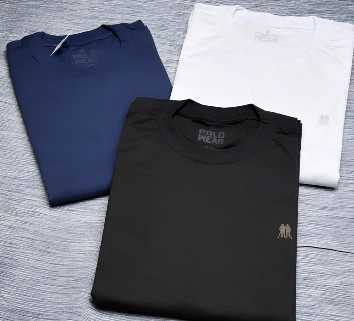 👕 Kit 3 Camisetas Polo Wear