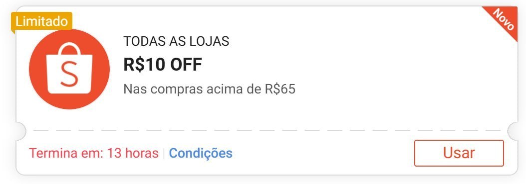 🚨 NOVO CUPOM SHOPEE 🚨