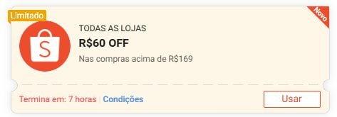 🚨 NOVO CUPOM NA SHOPEE 🆕