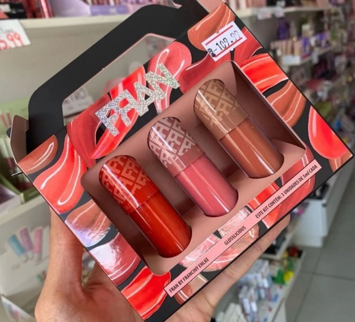 👄 Glosslicious Kit Fran - By Franciny Elkhe