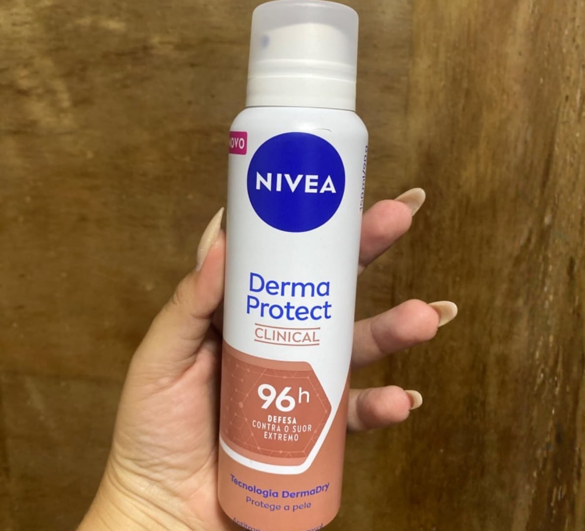 🌬 NIVEA Desodorante Antitranspirante Aerossol Derma Protect Clinical 150ml