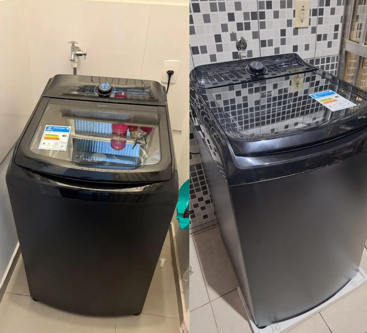 ✅ Máquina de Lavar Electrolux 14,5kg Cesto Inox - 127V
