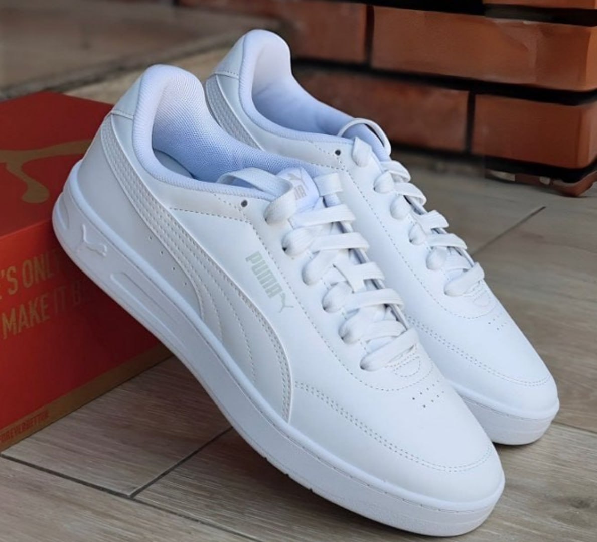 👟 Tênis Puma Court Classic Clean (5 cores)