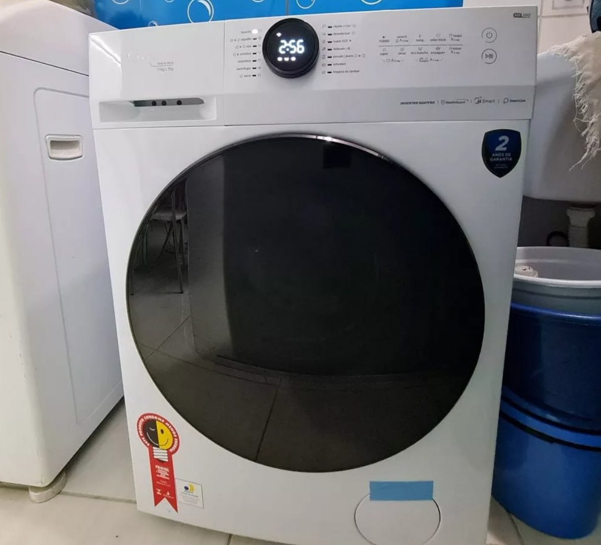 💧 Lava e Seca 11kg Branca Slim Conectada Midea 220v