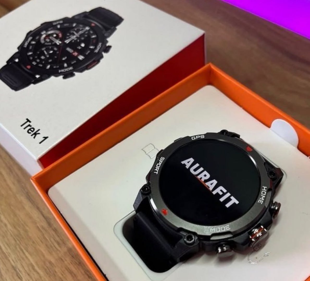 ⌚️ Smartwatch Aurafit Trek1 com GPS
