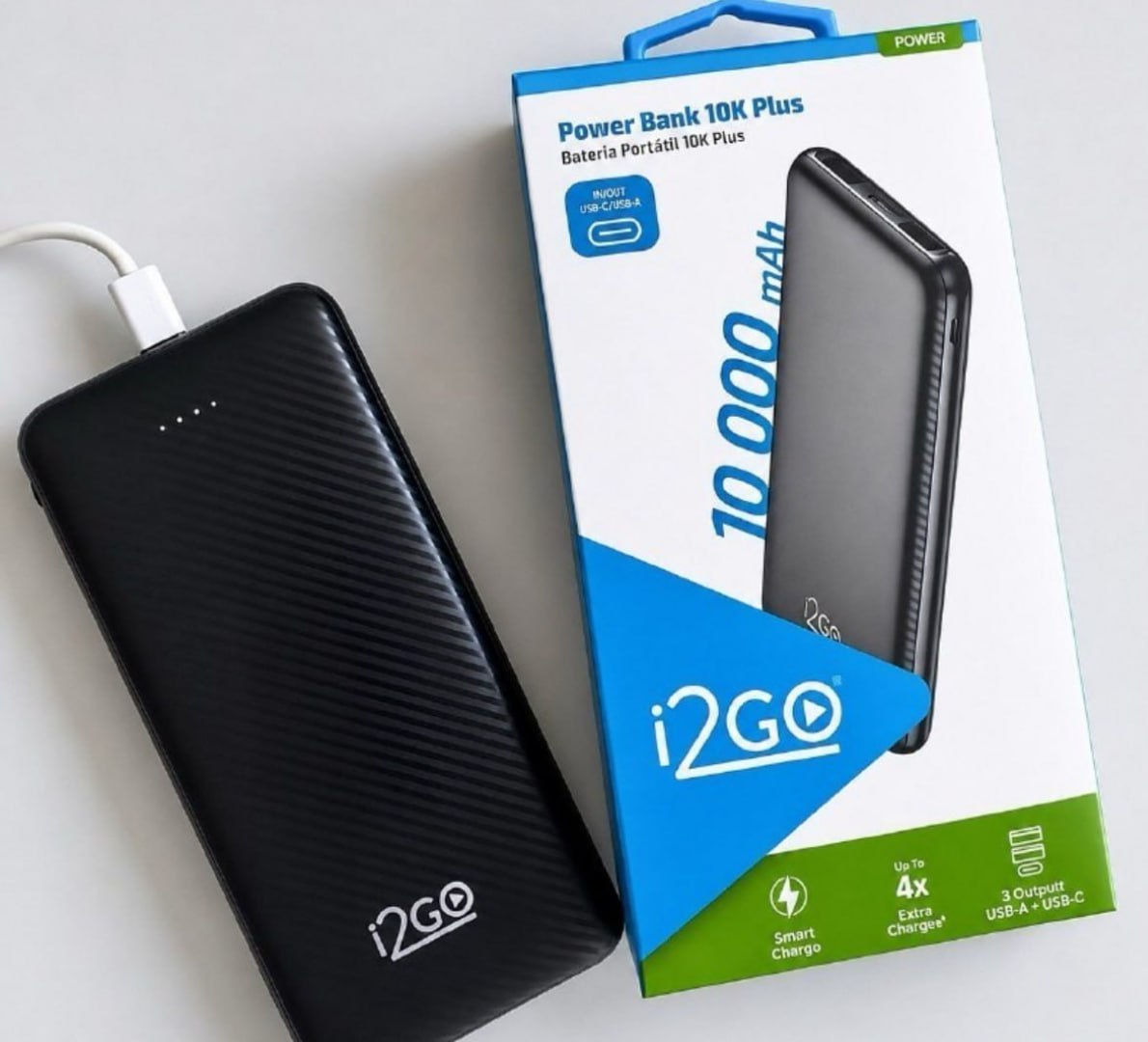⚡️ Carregador Portátil Power Bank I2go 10000mah