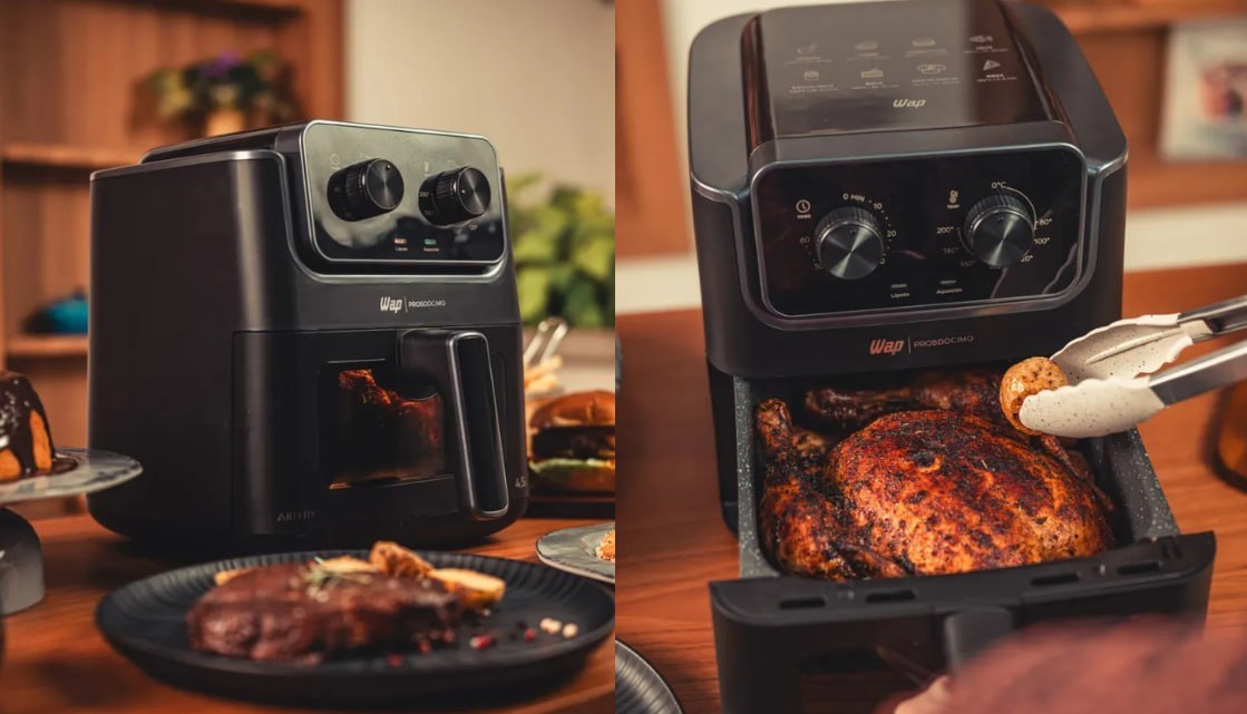 ♨️ Airfryer Wap Prosdócimo Af01 4,5L Visor E Luz Interna - 127/220V