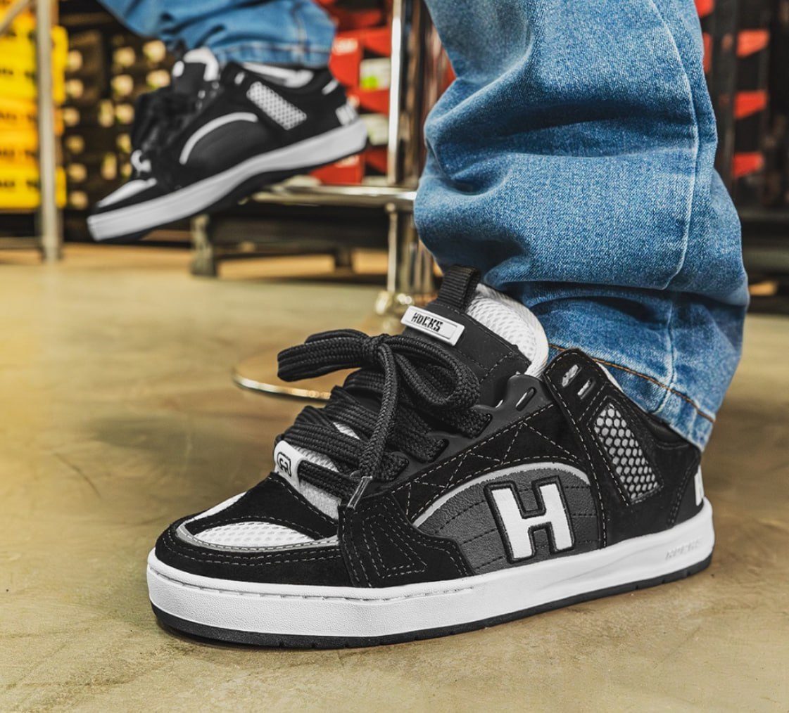 👟 Tênis Hocks Unissex Couro Bold (7 Cores)