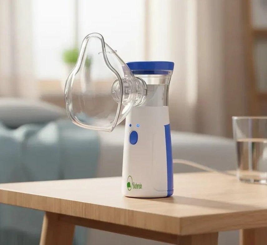 ✅ Inalador Nebulizador Ultrassônico Bahrein Portátil