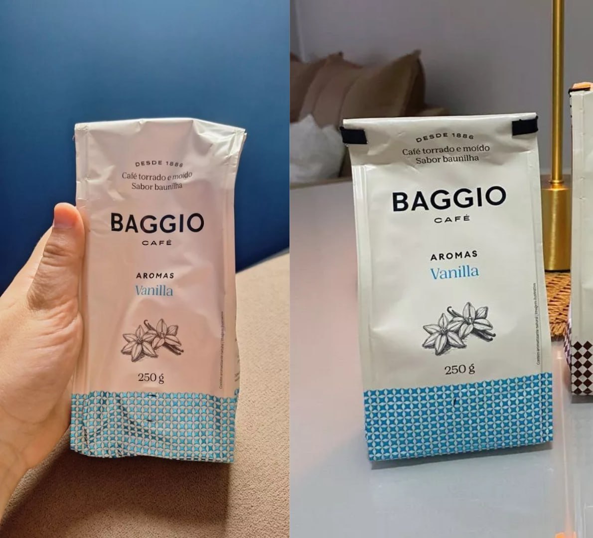 ☕️ Baggio Café Torrado e Moído Aromas Vanilla 250g