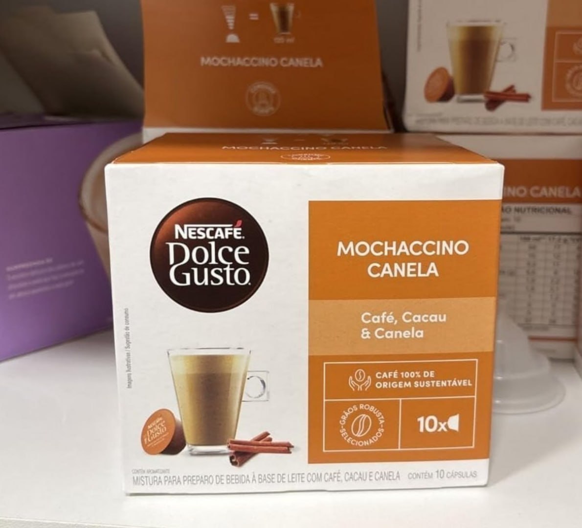 ☕️ Nescafé Dolce Gusto Mochaccino Canela 10 Cápsulas