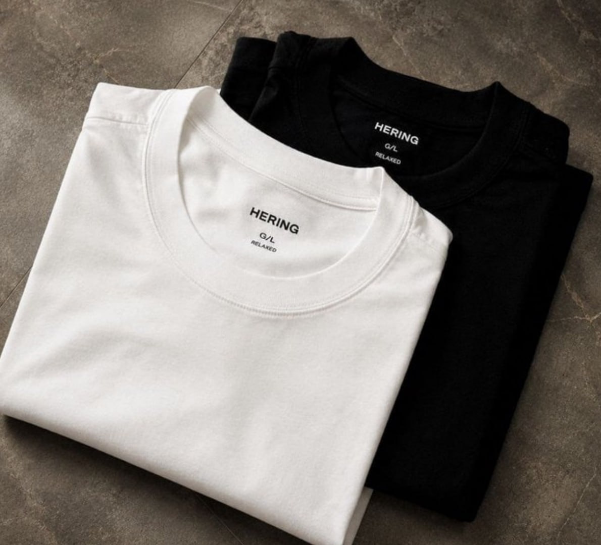 👕 Kit com 2 Camisetas Básicas Relaxed Hering