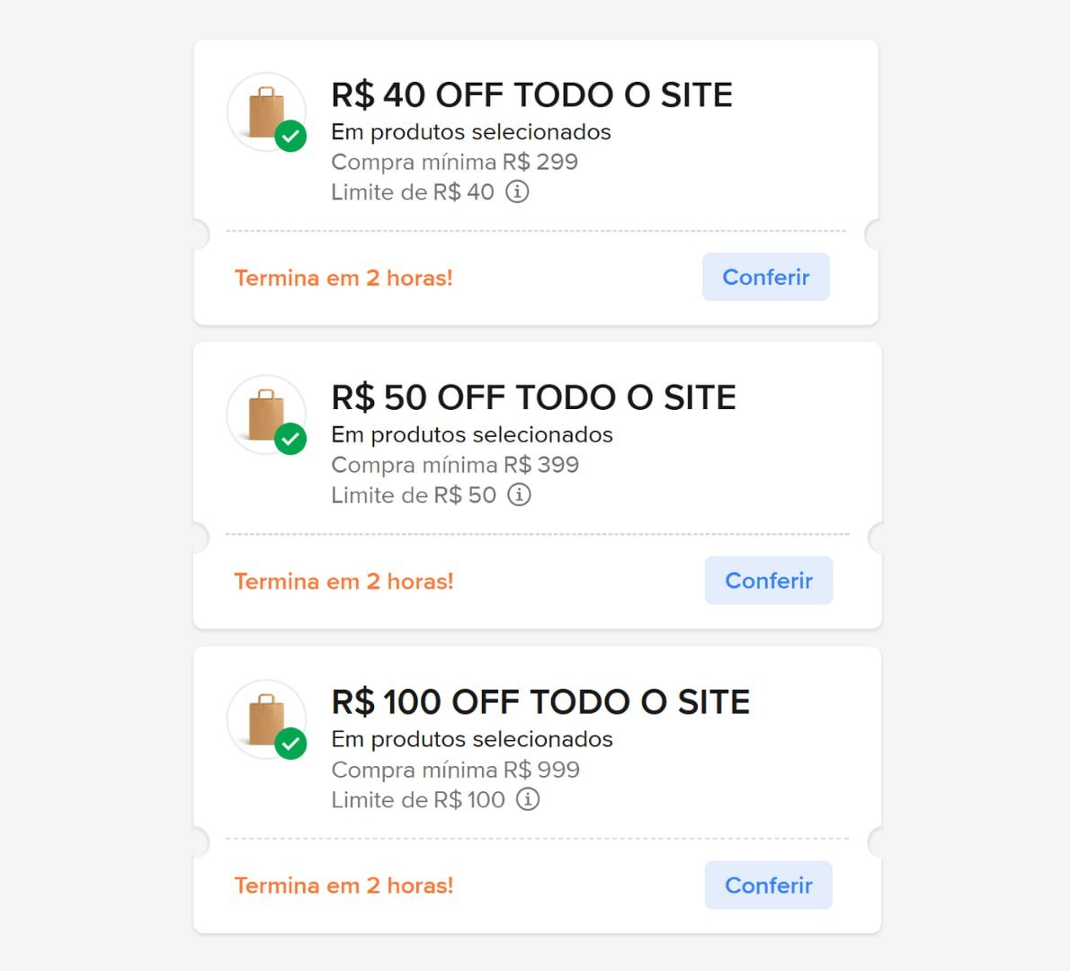 Ative em algum produto do link