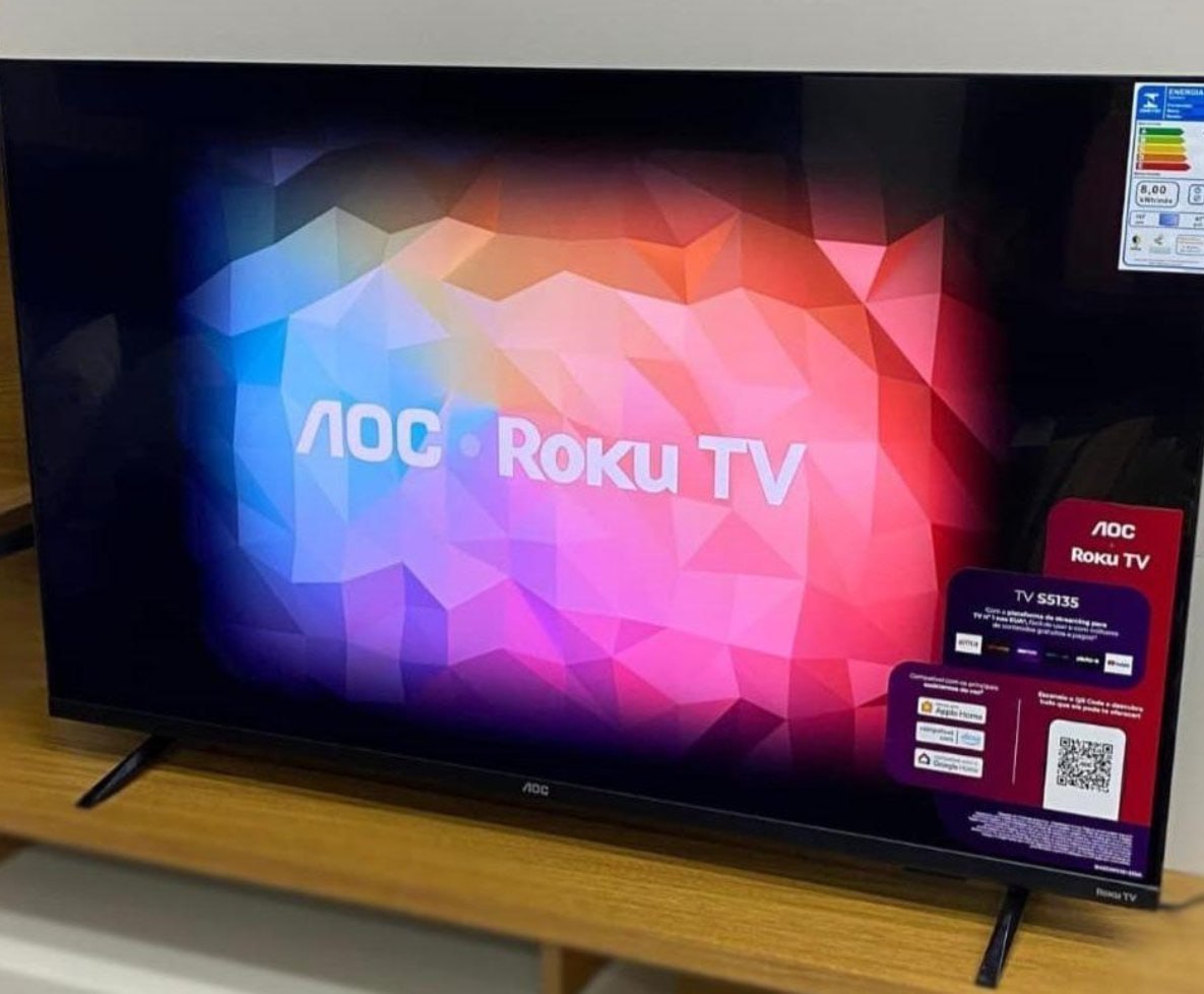 📺 Smart TV AOC 32" Wi-Fi Roku TV
