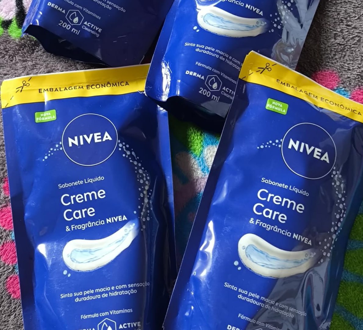 🫧 NIVEA Sabonete Líquido Refil Creme Care 200ml