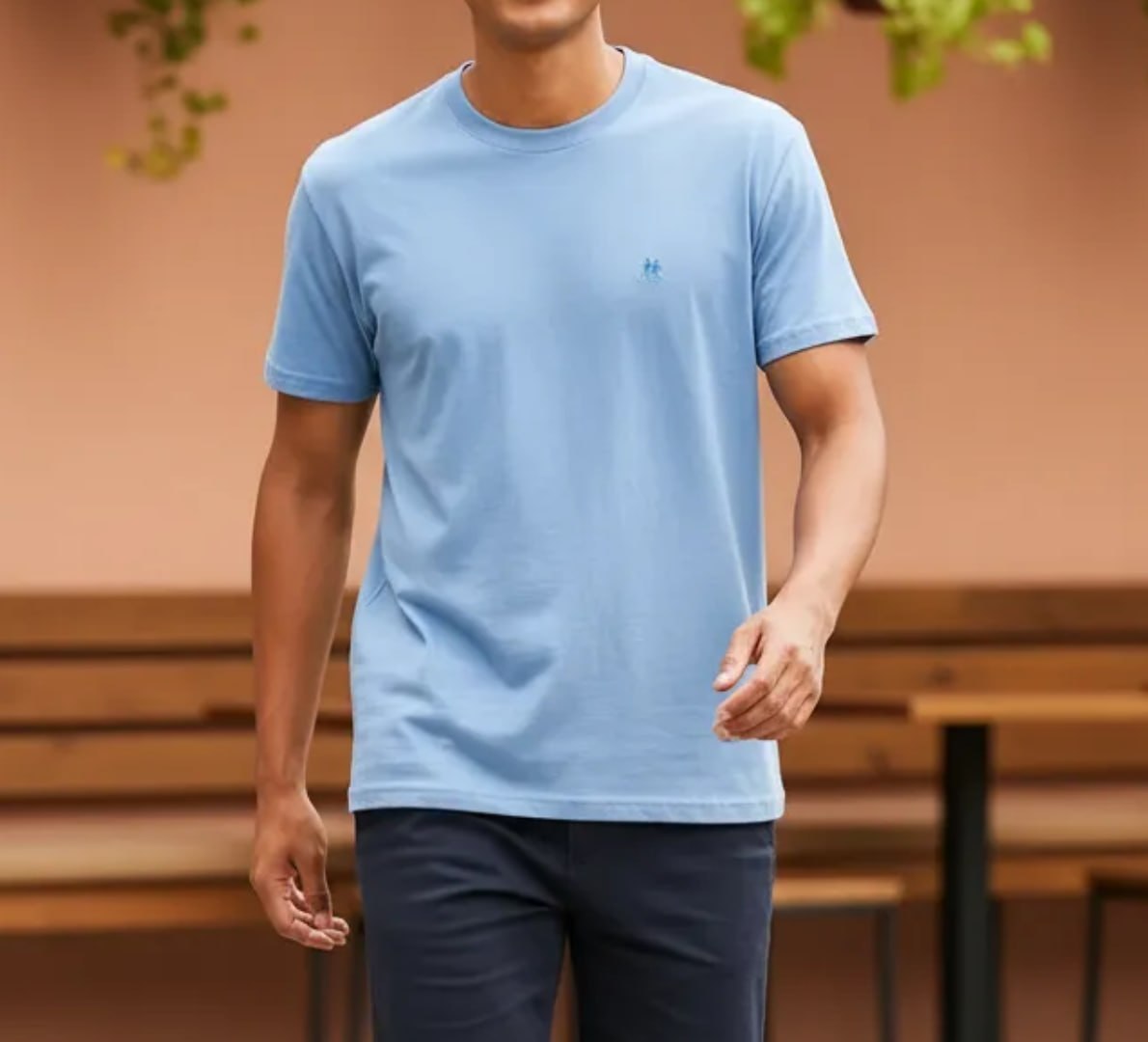 👕 Camiseta Básica Polo Wear (várias cores)