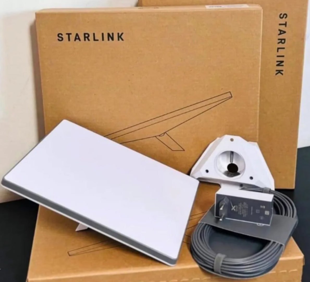 📡 Antena de Internet via Satélite Starlink Mini