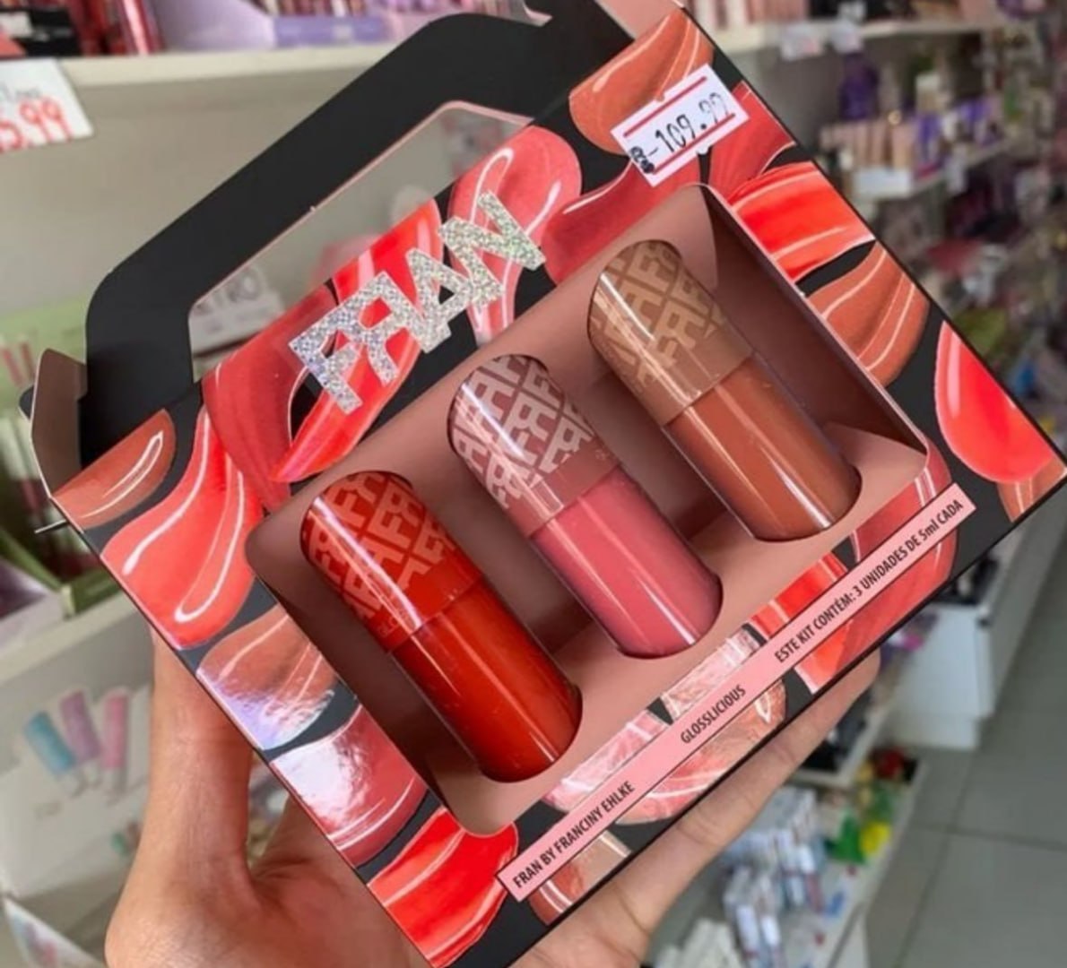 👄 Glosslicious Kit Fran - By Franciny Elkhe