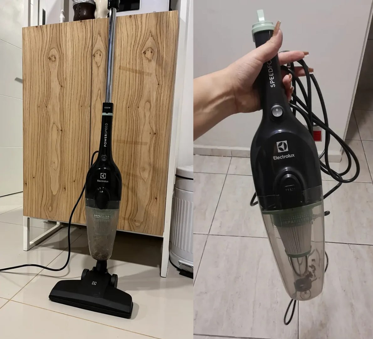 ✅ Aspirador de Pó Vertical 2 em 1 1100W Electrolux 127V