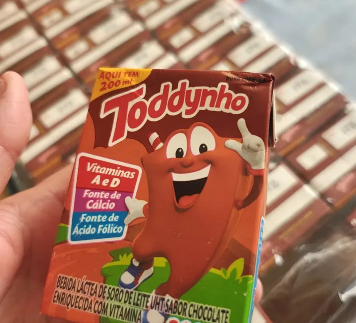 🍫 Bebida Láctea Chocolate Toddynho 200ml - Pack com 27