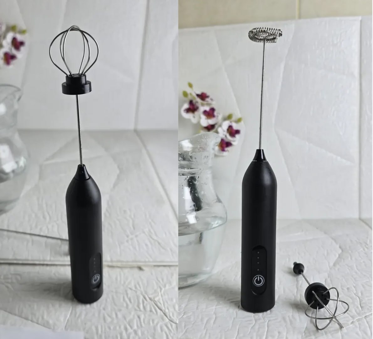 ✅ Mixer Elétrico Portátil 2 em 1 Recarregável