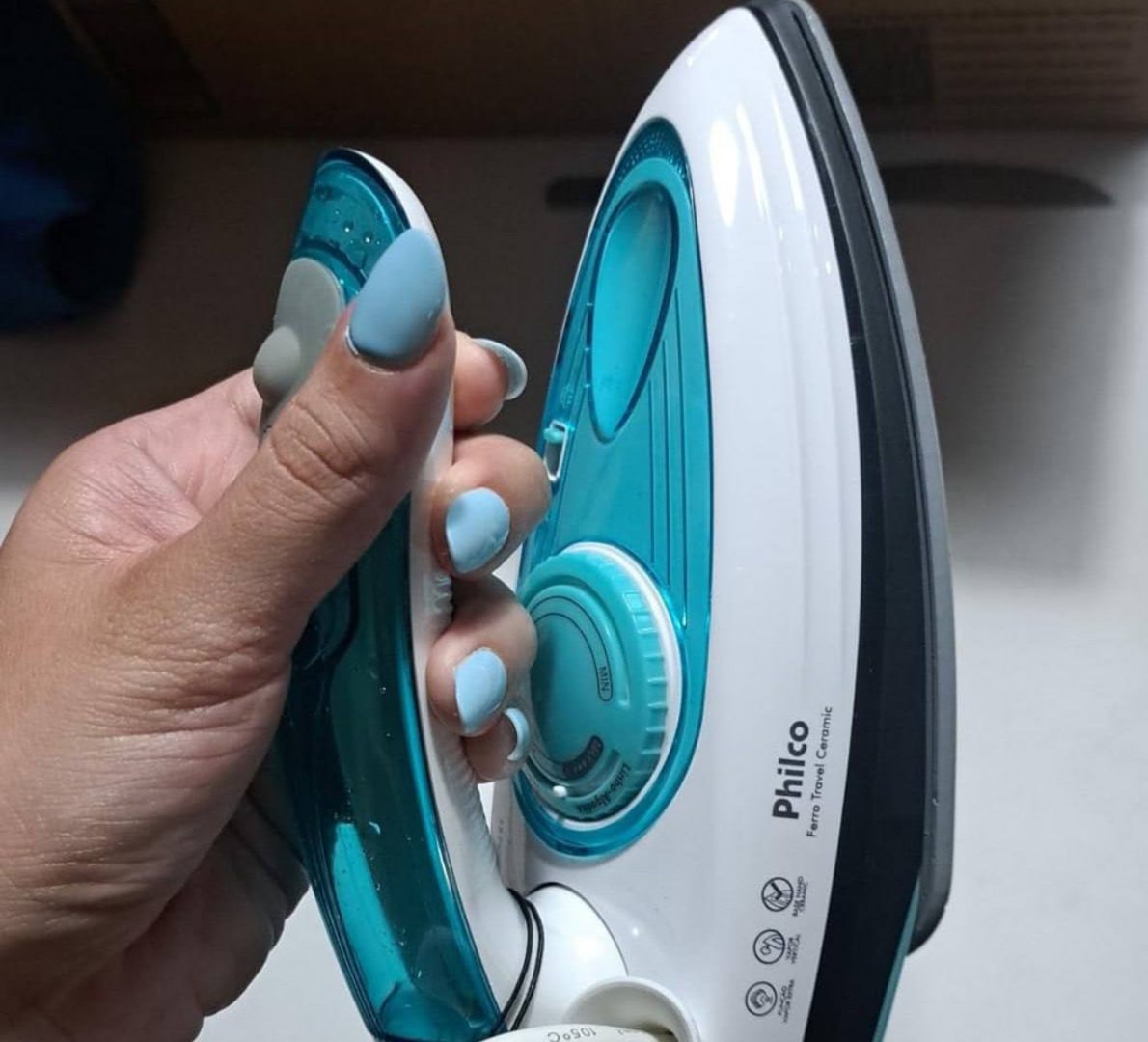✅ Ferro de Passar a Vapor Philco Travel Ceramic Bivolt