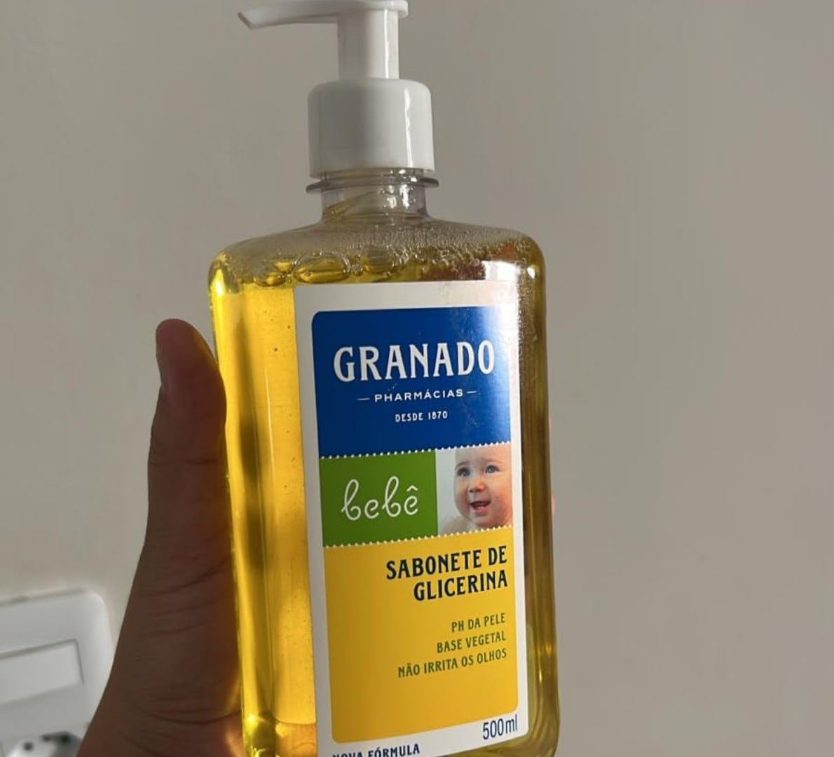 🫧 Granado Sabonete Líquido Bebê, Tradicional, 500ml