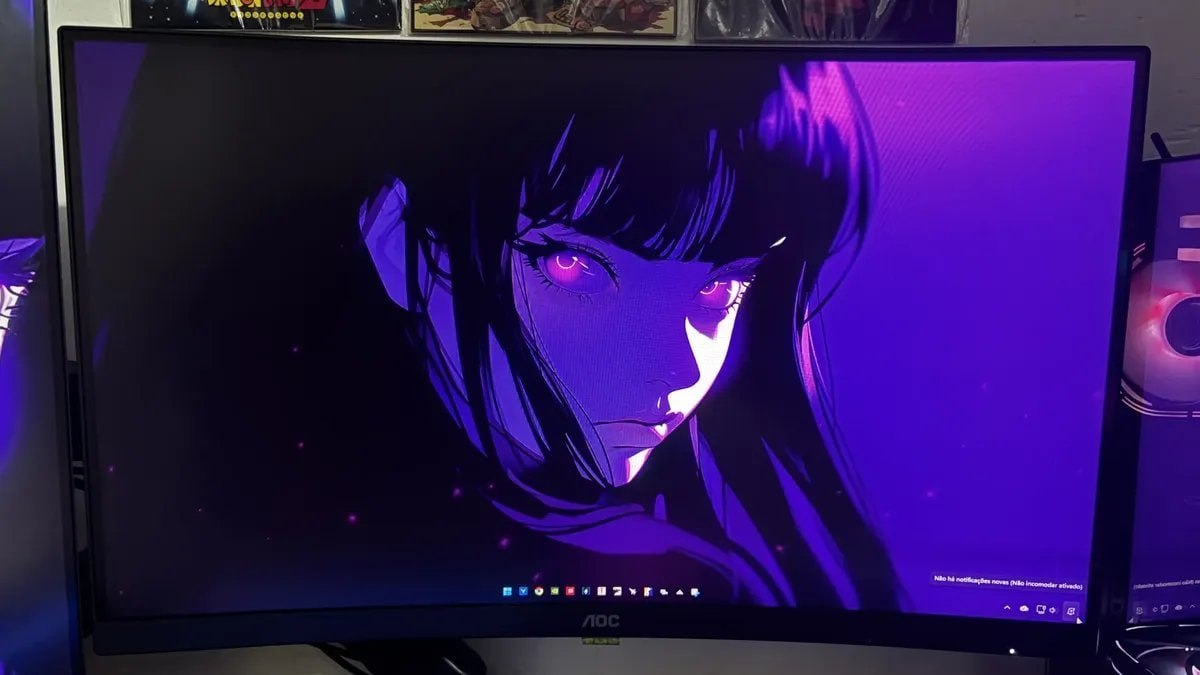 🖥 Monitor Gamer Curvo AOC AGON G4Z 27" 300Hz 0,3ms HDR10 Base Ajustável