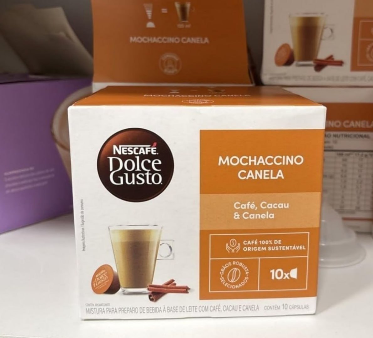 ☕️ 4x Nescafé Dolce Gusto Mochaccino Canela 10 Cápsulas