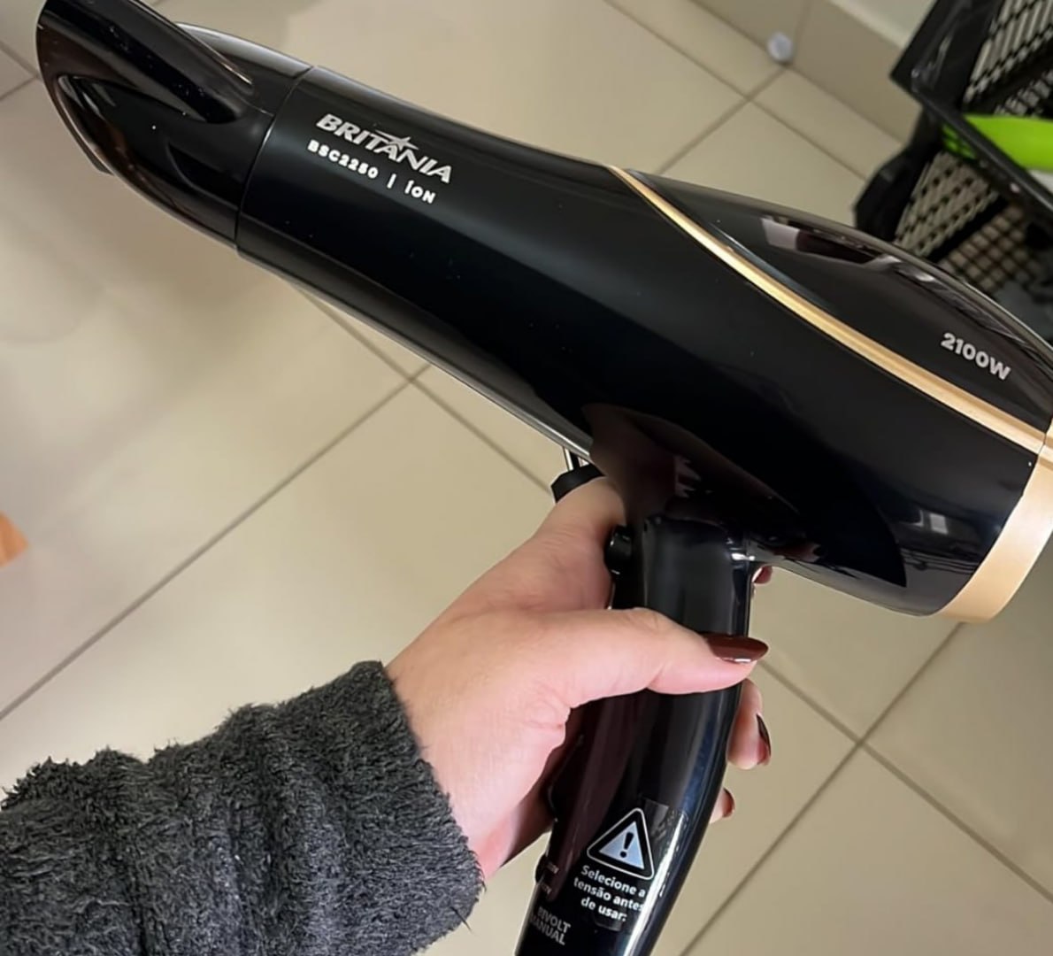 ✅ Secador de Cabelo Britânia Bivolt 2100W BSC2250