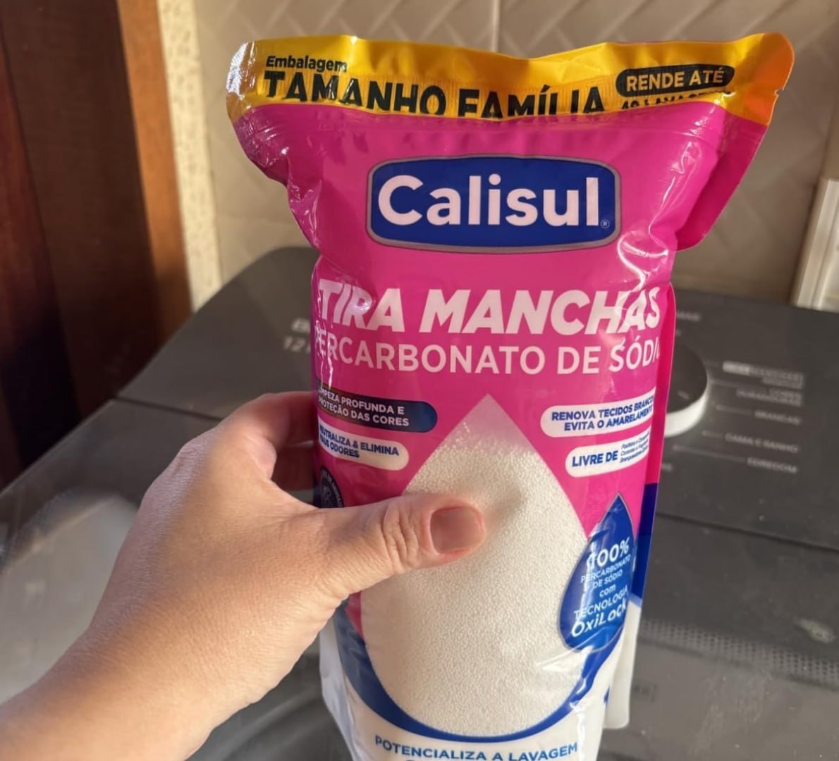 ✅ Percarbonato de Sódio 1kg 100% Puro - Calisul