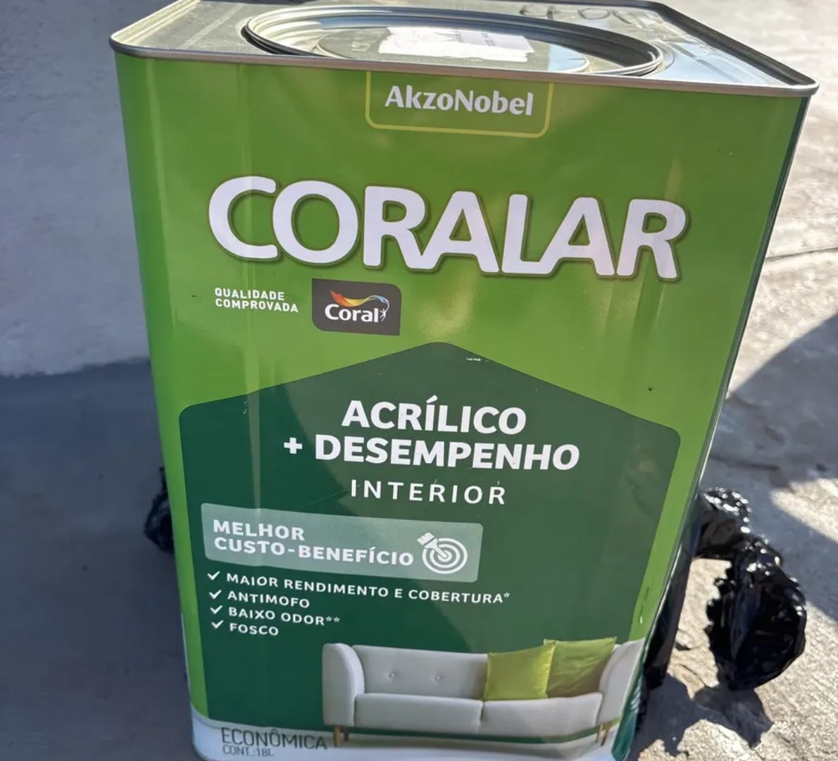 🎨 Tinta Coralar Anti Mofo Acrilica  - Coral
