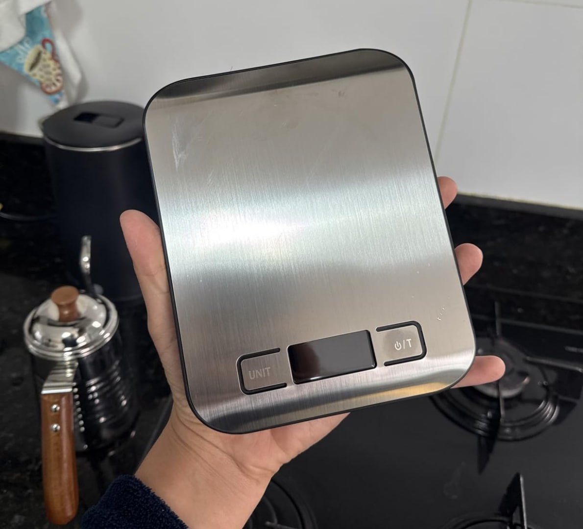 ⚖️ Balança Digital de Cozinha Inox