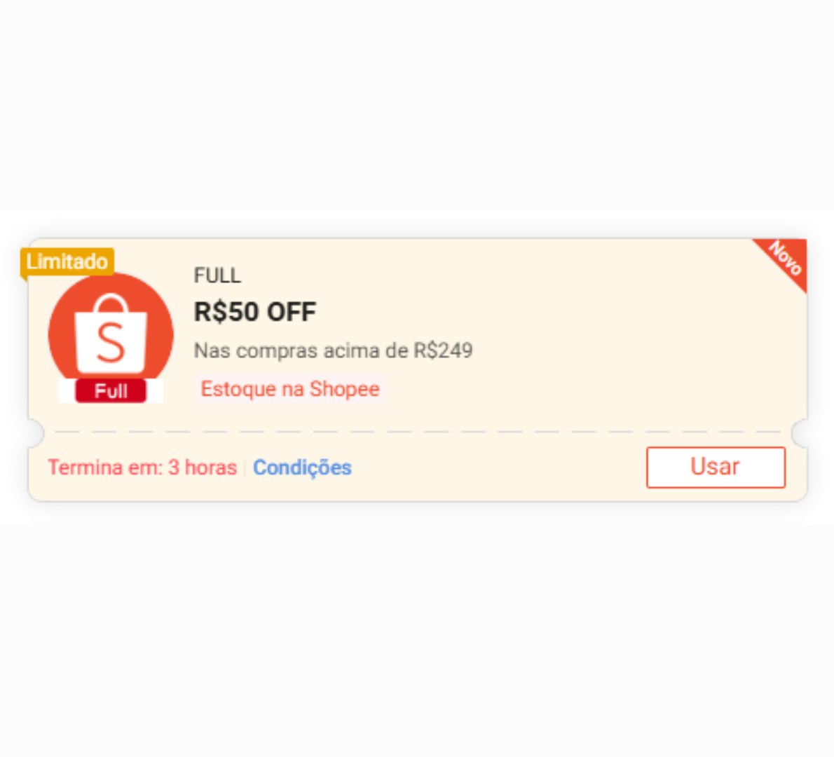 🚨 NOVO CUPOM SHOPEE 🚨