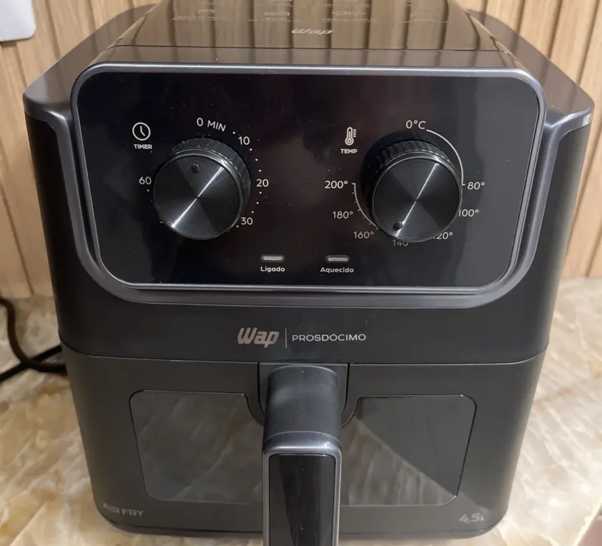 ♨️ Airfryer Wap Prosdócimo Af01 4,5L Visor E Luz Interna