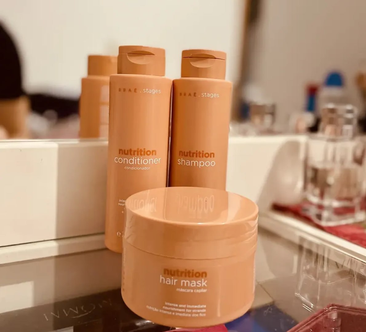 🧴 Kit Braé Stages Nutrition (Shampoo + Condicionador + Máscara)