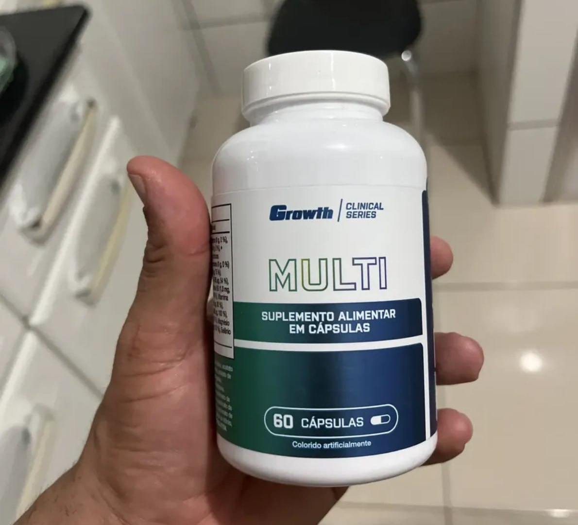 💊 Multivitamínico 60 Cáps. Growth Supplements