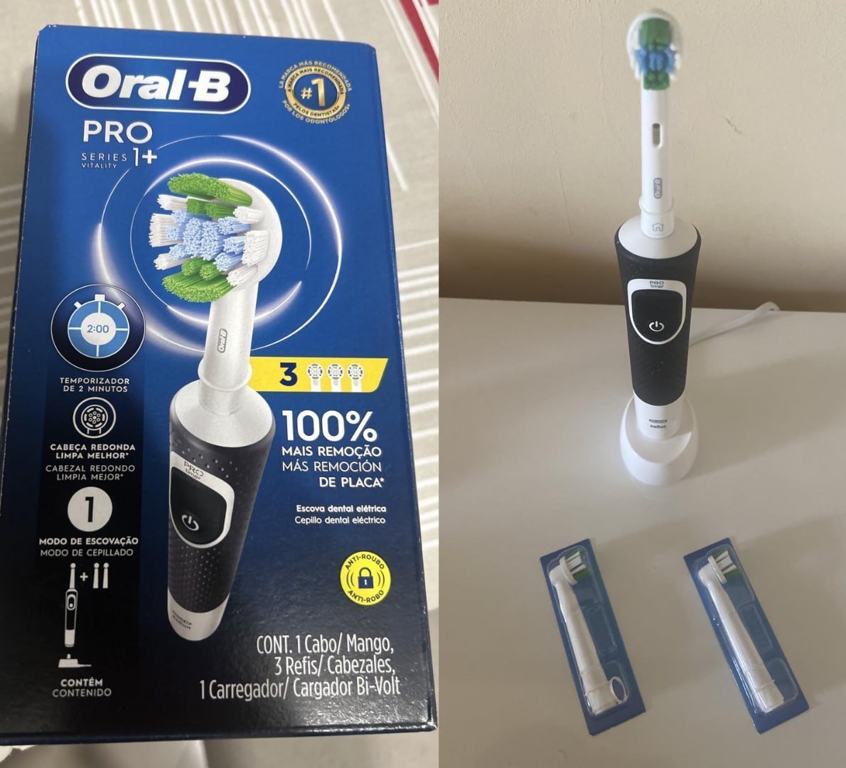 🪥 Oral-B Escova de Dente Elétrica PRO Series 1