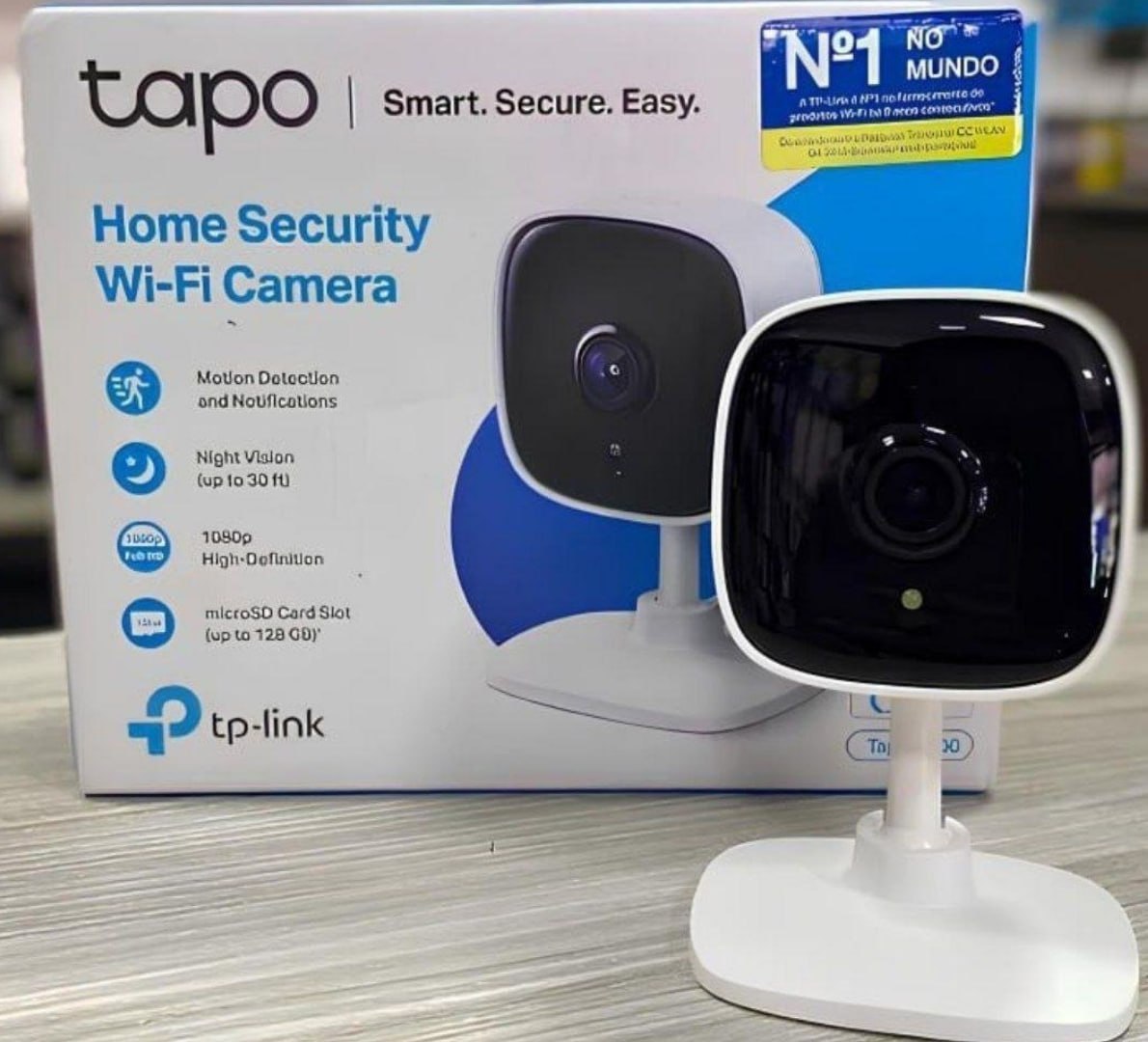 📹 TP-Link Tapo C100 Câmera de Segurança WiFi 1080P Full HD
