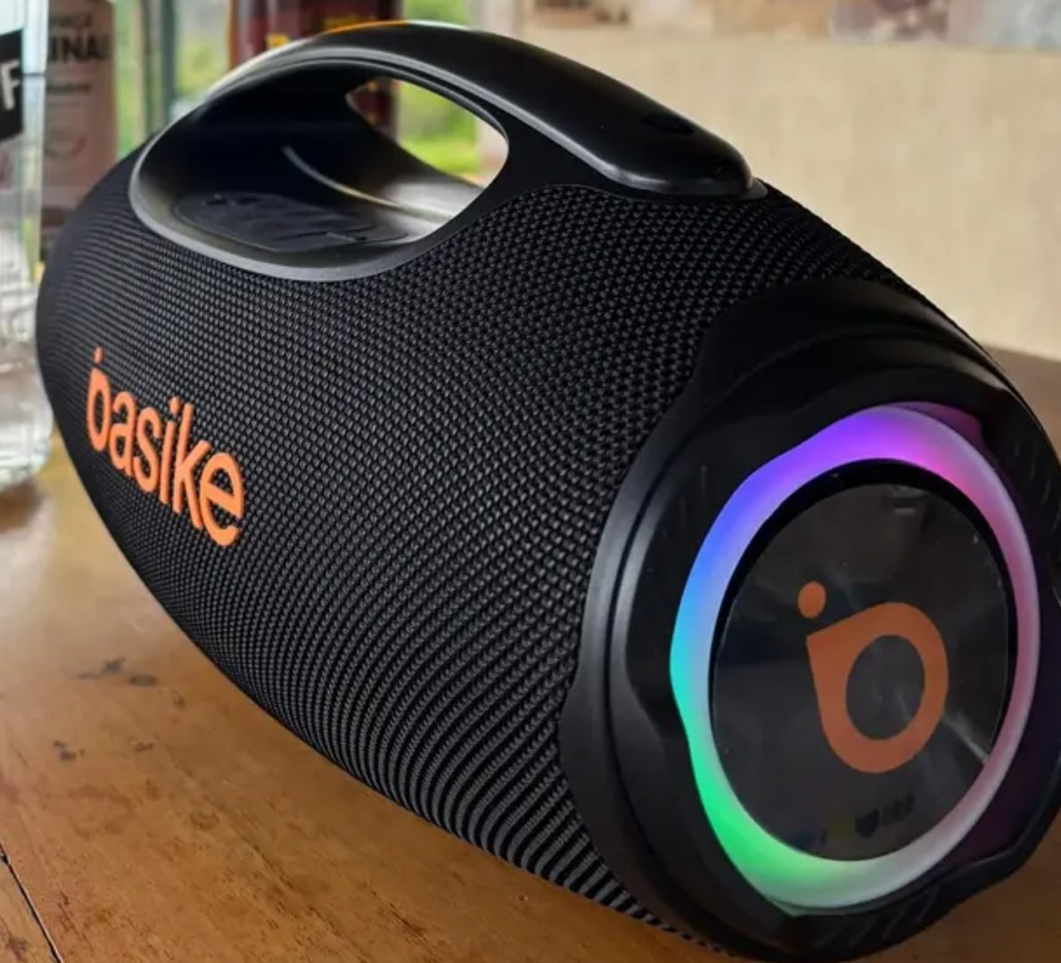 🔊 Caixa Som Basike Bluetooth Boombox 80W TWS