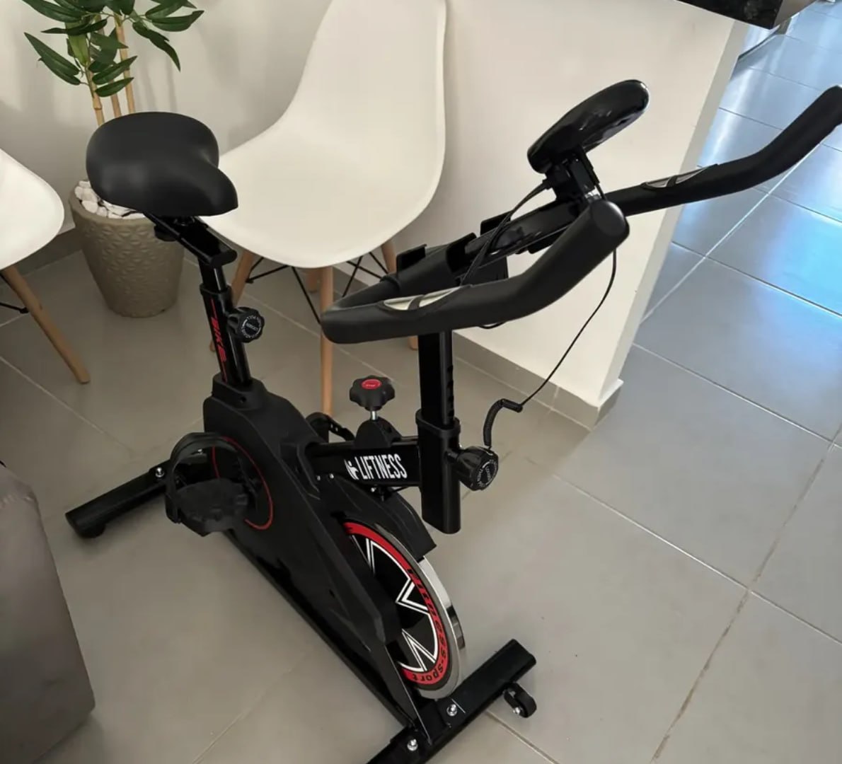 🚲 Bicicleta Ergométrica Spinning Liftness 120kg