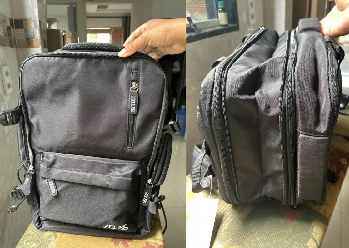 🎒 Mochila Executiva Expansível Low Cost Notebook