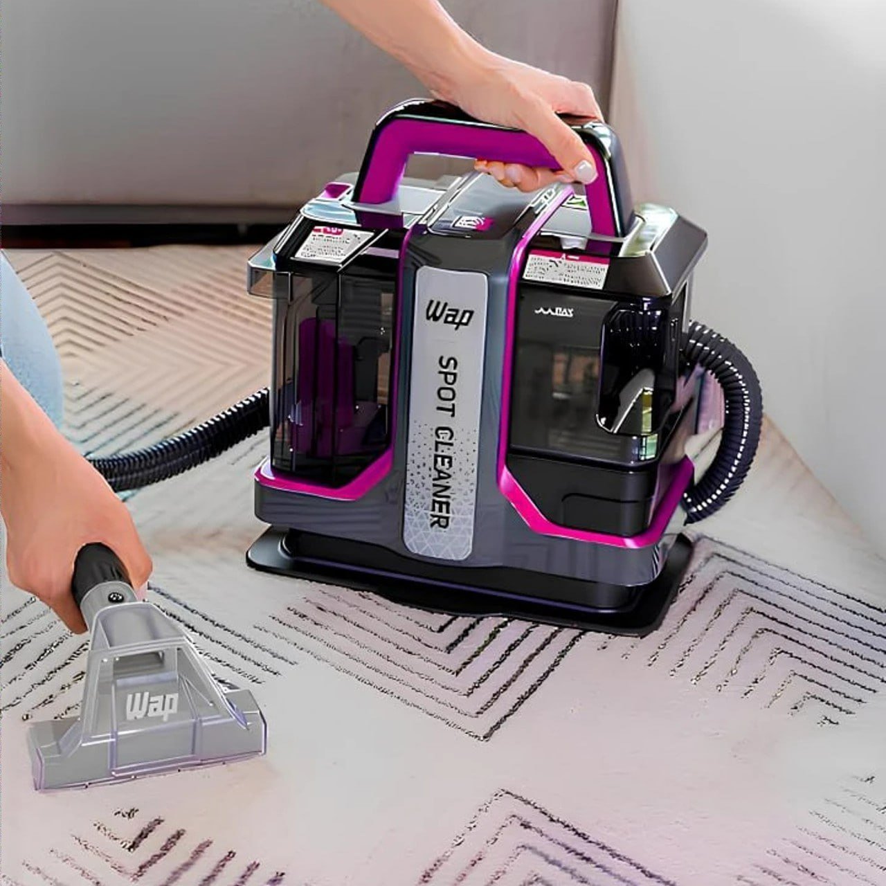 ✅ Extratora de Sujeira Portátil WAP Spot Cleaner W3 1450W 220V